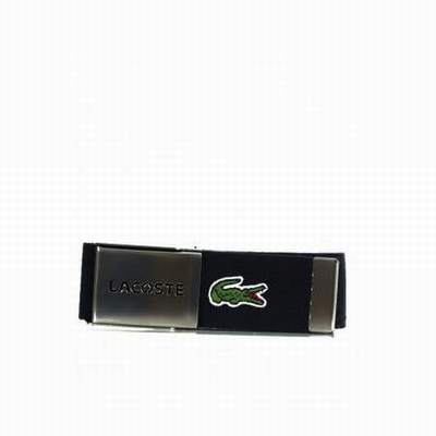 ceinture lacoste homme pas cher